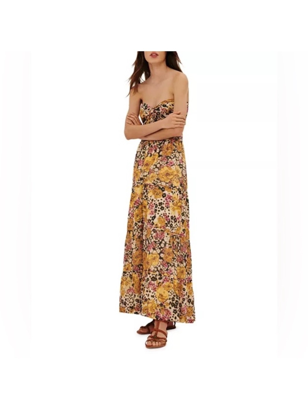 Ba&sh floral dress